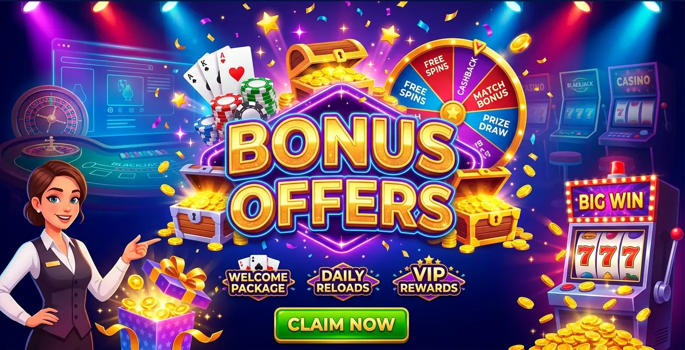 Vauhti casino bonus tarjoukset